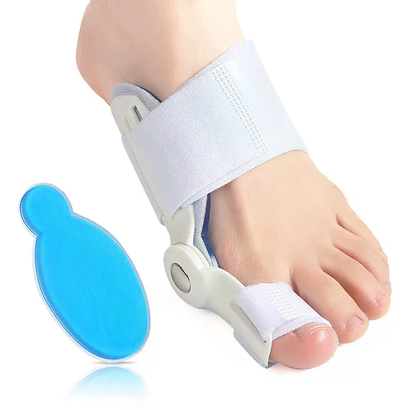 Gel Bunion Splint Big Toe Straightener Corrector Foot Pain Relief Hallux Valgus