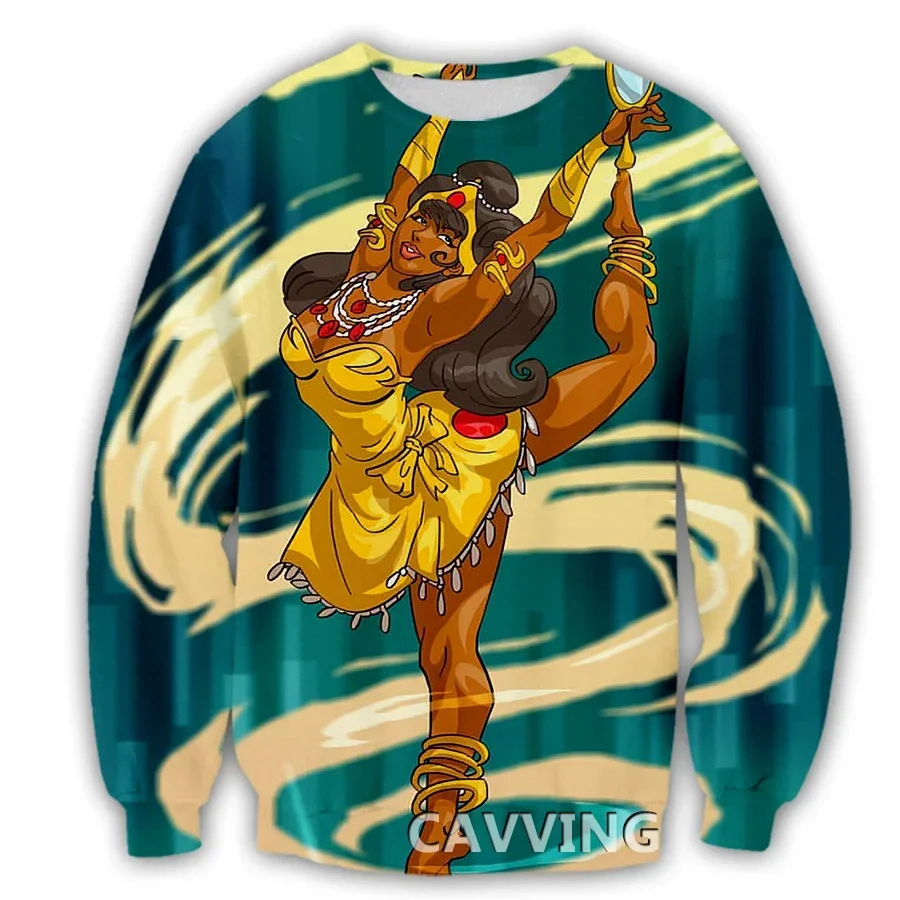 

New Fashion Women/Men's 3D Print The Goddess of Africa : Oshun Crewneck Sweatshirts Harajuku Styles Tops Long Sleeve Sweatshirts
