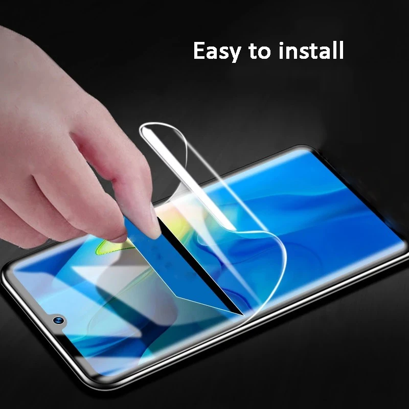 3Pcs Hydrogel Film for Y35 Y55S Y75 Y75S Y33S Y21S Y72 5G Full Cover Screen Protector for vivo Y35 Y55 Protective film