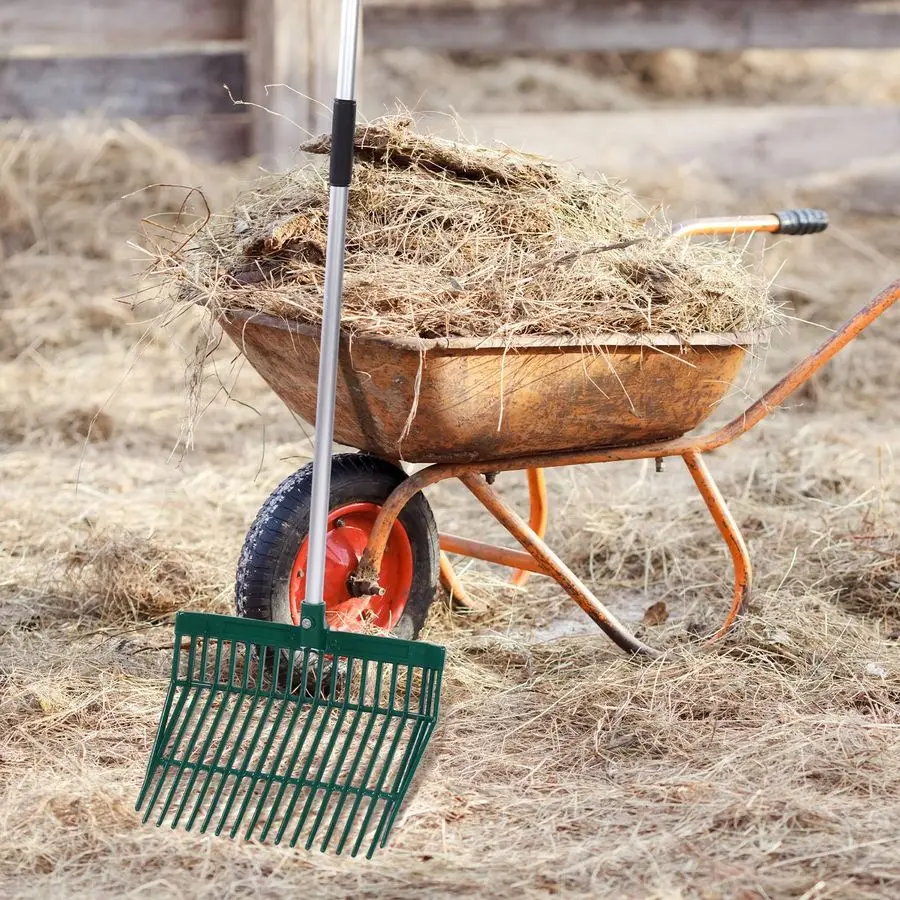 6 قطعة رأس شوكة السماد 18 نوع رأس شوكة الملعب مع مسامير وصواميل متينة ومستقرة ABS البلاستيك استبدال الملعب ل Garde