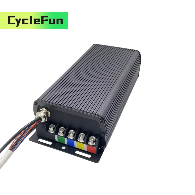 

Sabvoton SVMC72100-M Контроллер датчика скорости Холла DC 100A Фаза 250A 48V-72V 2KW-3KW Электрический скутер для аксессуаров для двигателя-концентратора