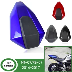 For MT 07 Seat Cover Fairing Cowl For Yamaha MT-07 FZ-07 2014-2017 MT07 FZ07 Rear Passenger Pillion Motorcycle Accessories