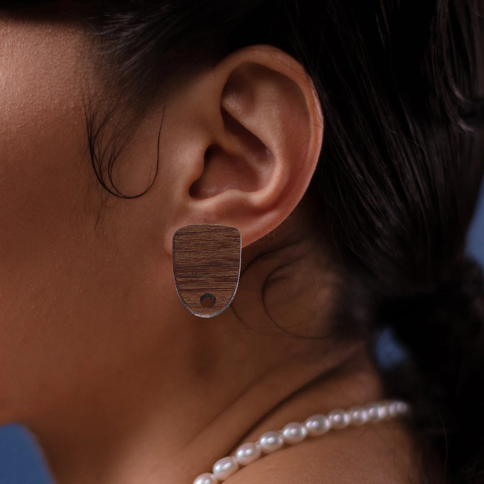 

30pcs Wooden Earrings Retro Stud Findings for Jewelry Making Blanks Posts Lightweight Crafted Precision