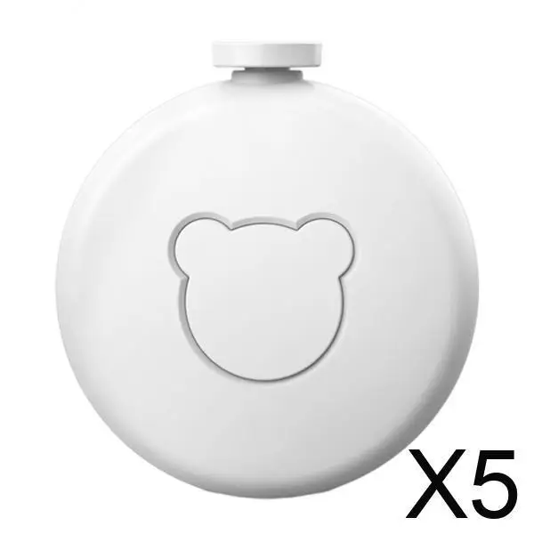 

5xBaby Electric Nail File Nail File Kit for Newborn Trim Polish Grooming Kit White