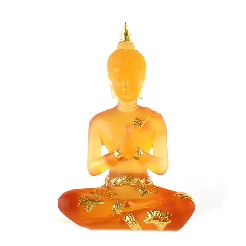 India, Thailand Buddha statues Resin Modern Art Sculpture Zen Home Living Room Thai Sitting Buddh ，Buddhist figure statue