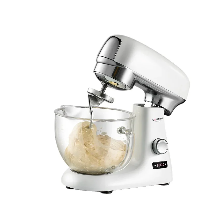 DC Stand Mixer Mute Dough Large Capacity Bread Maker Stainless Steel Egg Beating Whipping Cream Automatic Kneading Dough