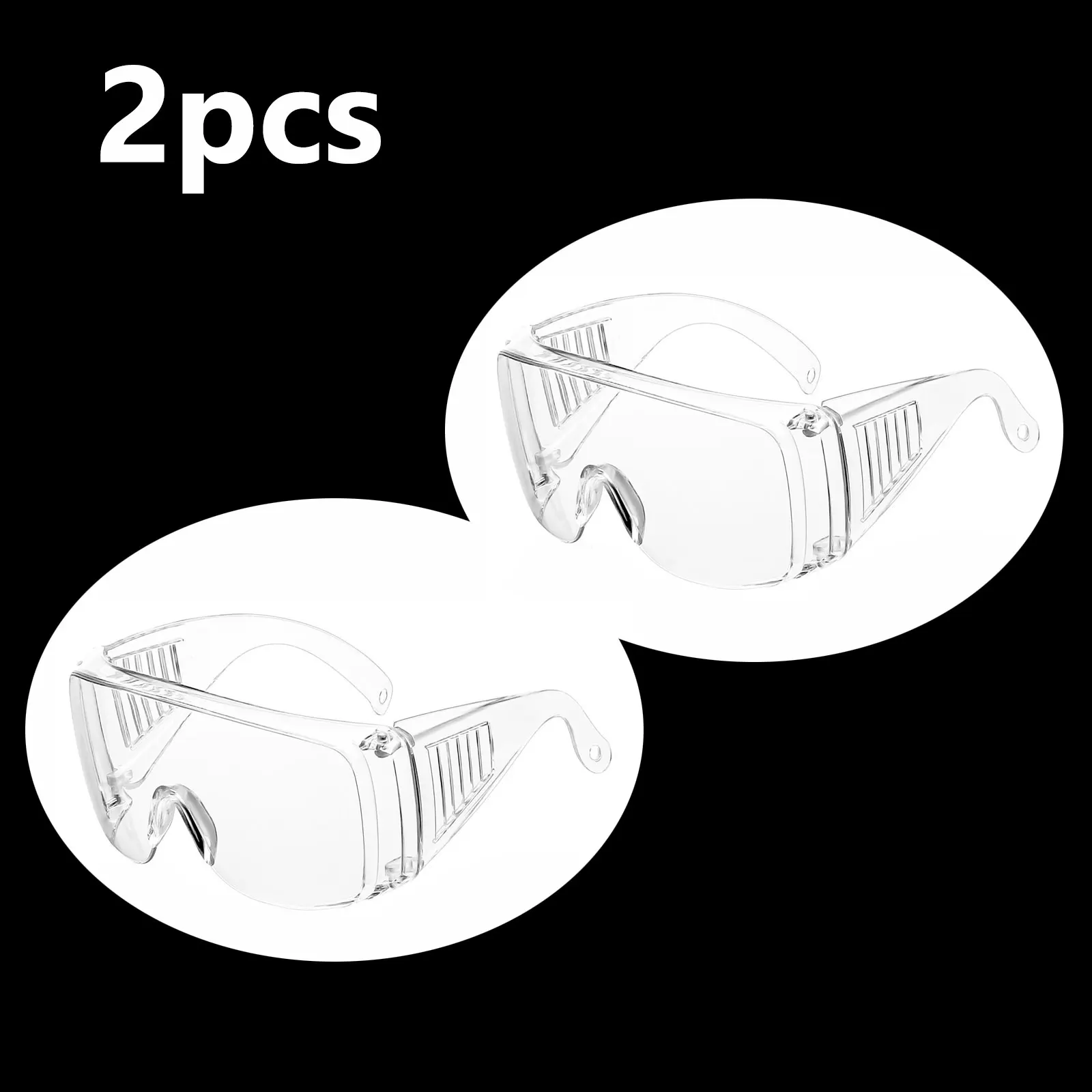 

Transparent PC Material Safety Glasses Anti-Wind Sand Anti-Shock Protective Shutter Goggles for Labor Insurance Work