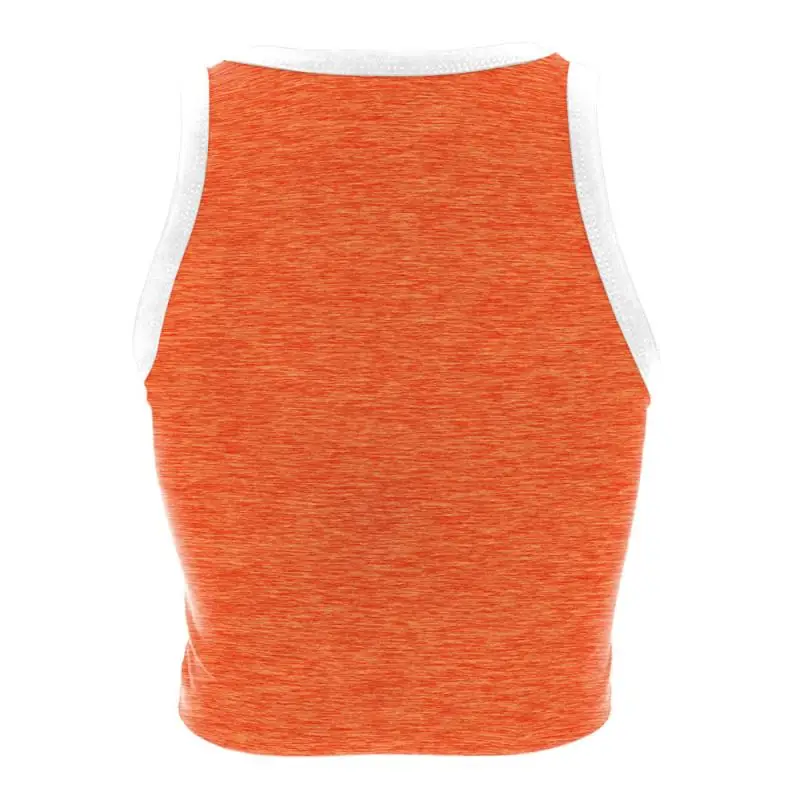 Nadanbao Damen-Crop-Top mit Geister-Kürbis-Print, kurze Weste mit Rosen-Totenkopf-Muster, sexy, schmales, ärmelloses Hemd, Halloween-Party-Top – Detail 34