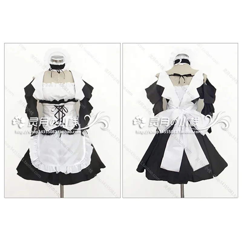 qq34メイド!会長はメイド様!綾沢美咲コスプレ衣装女性ロリータドレス