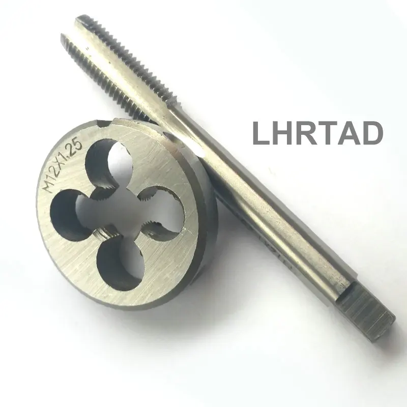 m12x1 25 tap and die HSS Machine Plug Tap round die m12 x 1.25 drill screw tap and round nut Metric Hand Tap Die M12X1 5