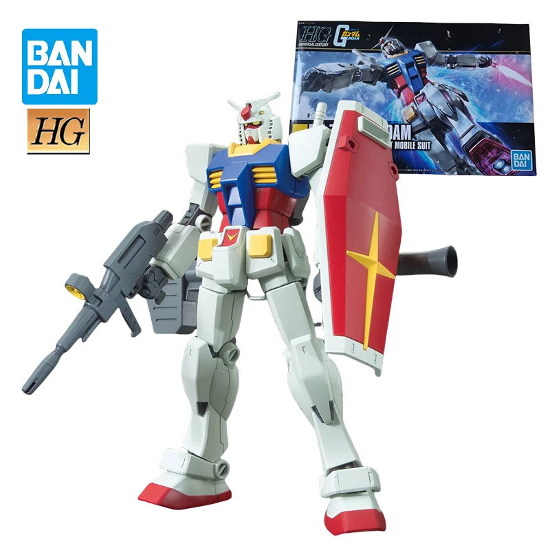 

Bandai HGUC H191 RX-78-2 Gundam E.F.S.F PROTOTYPE CLOSE-COMBAT MOBILE SUIT Kit Assembly Action Figure Trendy Toys Holiday Gifts