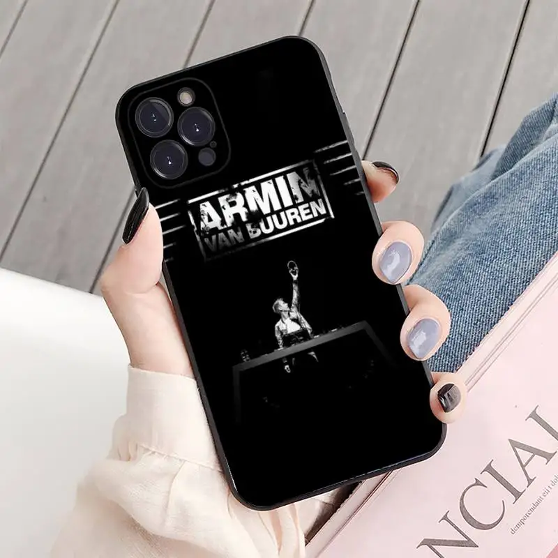 Armin van Buuren DJ Phone Case For iPhone 14 11 12 13 Mini Pro XS Max Cover 6 7 8 Plus X XR SE 2020 Funda Shell