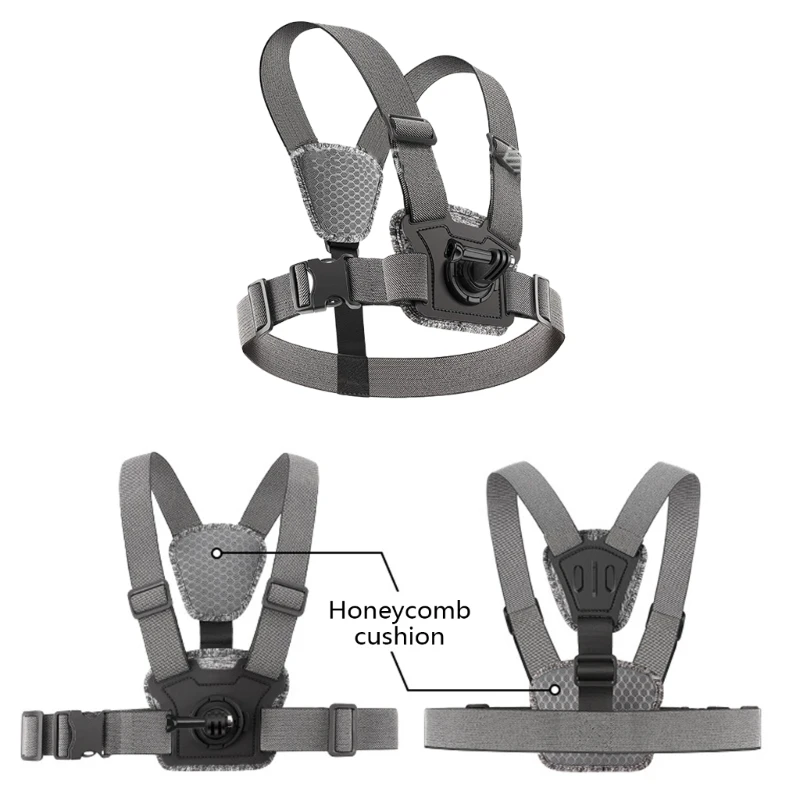 

Chest Mount Straps Harness Chesty Body Mount Adjustable Action Camera Chest Straps