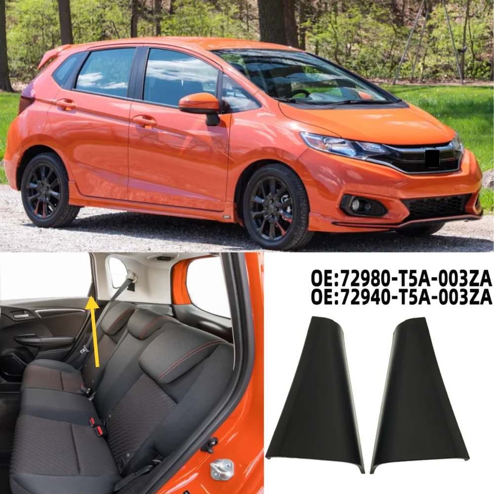 

For Honda Fit 2015-2020 hatchback rear door inner triangle trim OE: 72980-T5A-003 72940-T5A-003