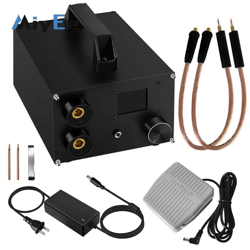 

Portable Supercapacitor Spot Welding Machine 18650 Battery Spot Welder for 0.3mm Nickel Strips