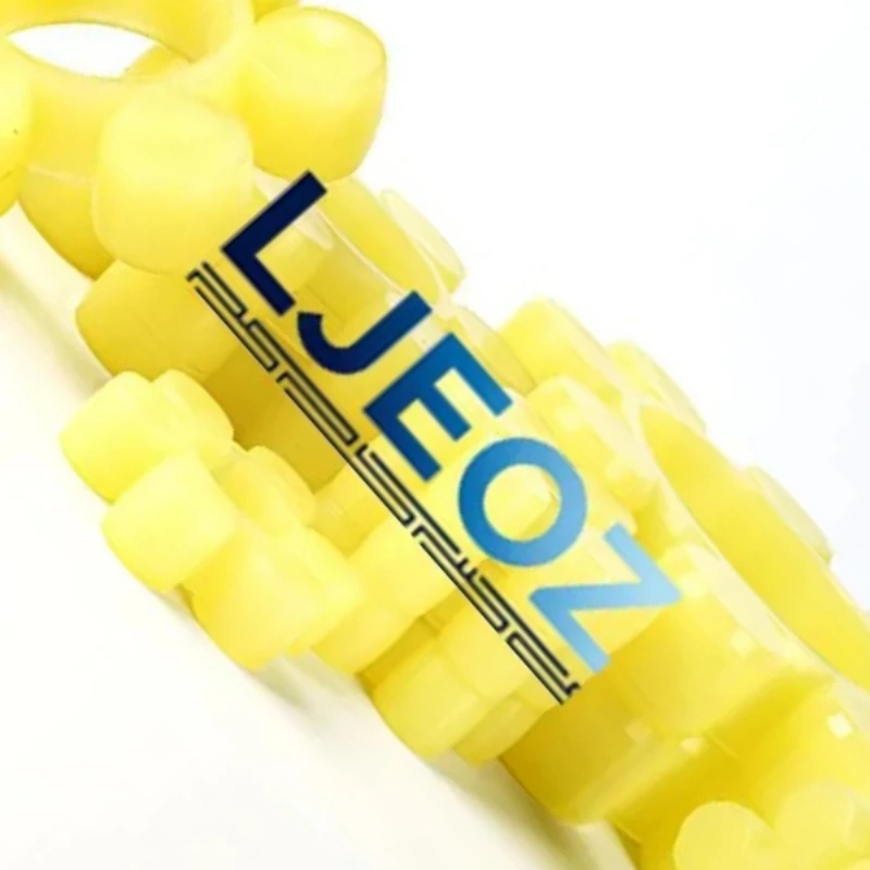 5pc MT Plum Block Elastic Coupling Buffer Pad 4 6 8 10 Corners Polyurethane Elastic Block Plum Blossom Rubber Ring