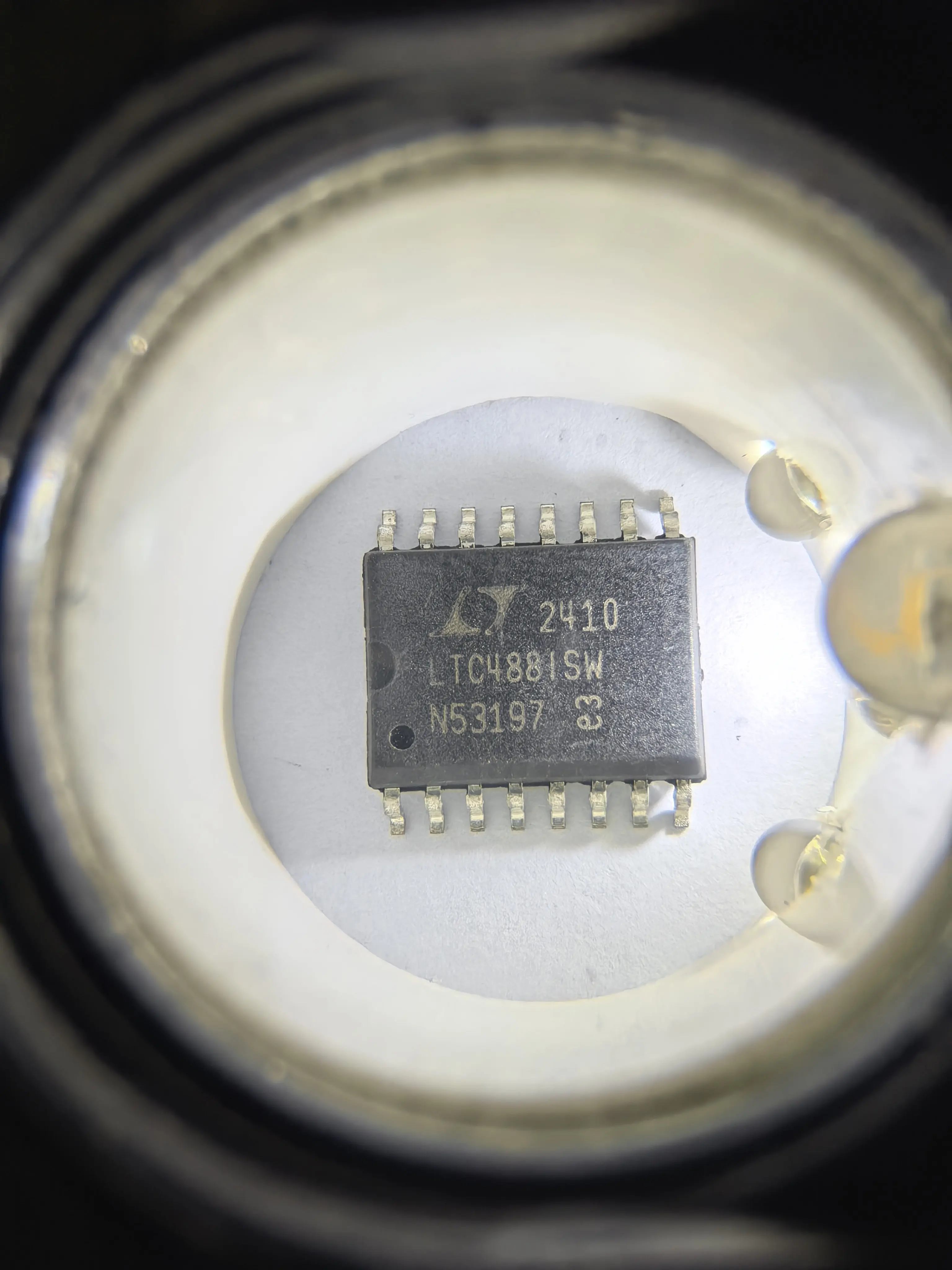 LTC488CSW  LTC488ISW LTC488 - Quad RS485 Line Receiver