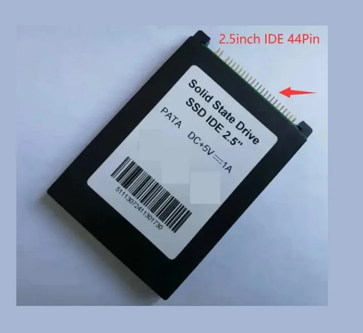 Nuevo 2,5 pulgadas 4G 8G 16G 32G 64G 128G 44p IDE SSD 2,5 "4GB 8GB IDE unidad de estado sólido 44Pin espesor 9,5 MM para IPC Industrial