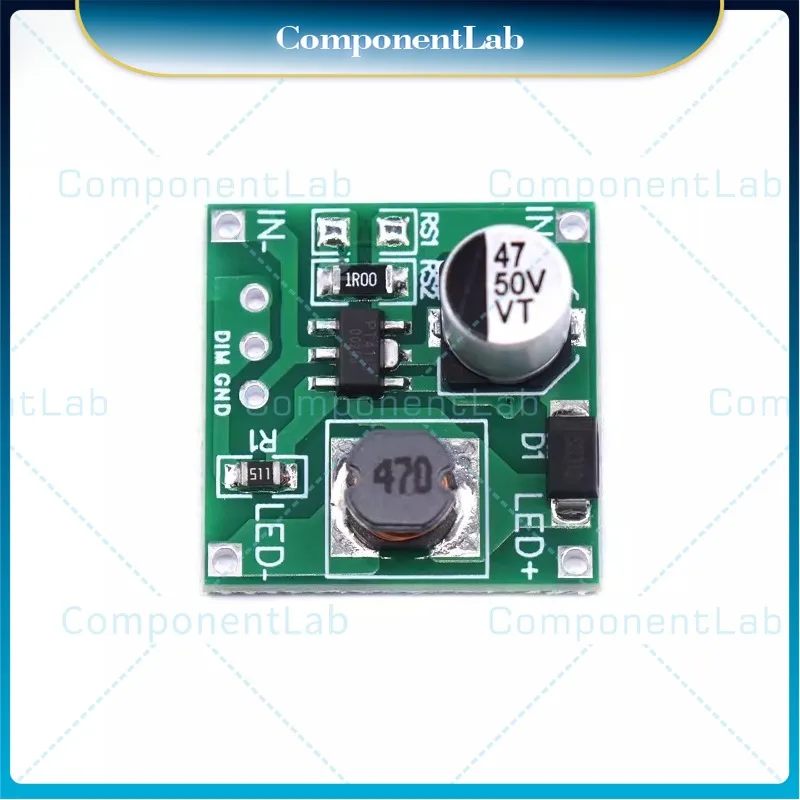 10-50pcs PT4115 1-10 string LED constant current driver module has adjustable output current