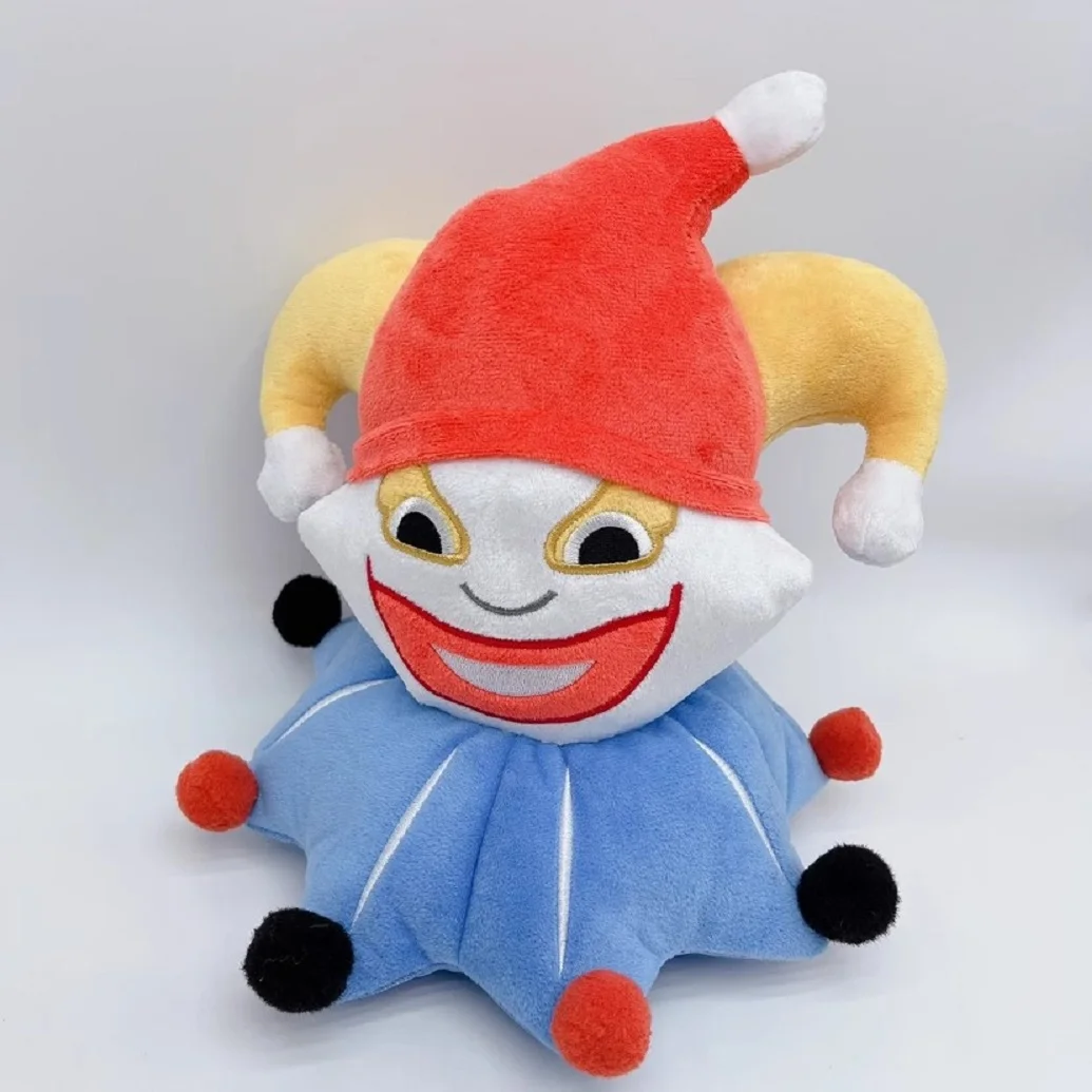Hot25cm1 個 Balatro ジンボ ジョーカー ピエロぬいぐるみぬいぐるみフィギュア枕ポーカー ゲーム コスプレ マーチ カスタム大人 & キッズ ギフト