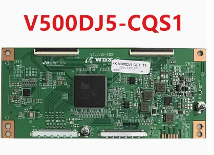 Original V500DJ5-CQS1 Logic board Bar code V500DJ6-QE1 T4 C1 2K 4K from the shelf