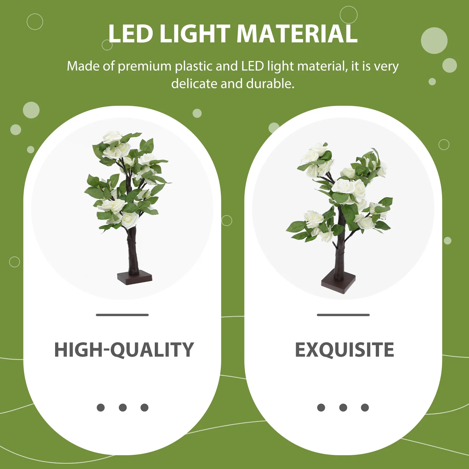 

LED Rose Flower Tree Lamp Romantic Night Light Exquisite Workmanship Home Decoration Playroom Room Bedside Tabletop