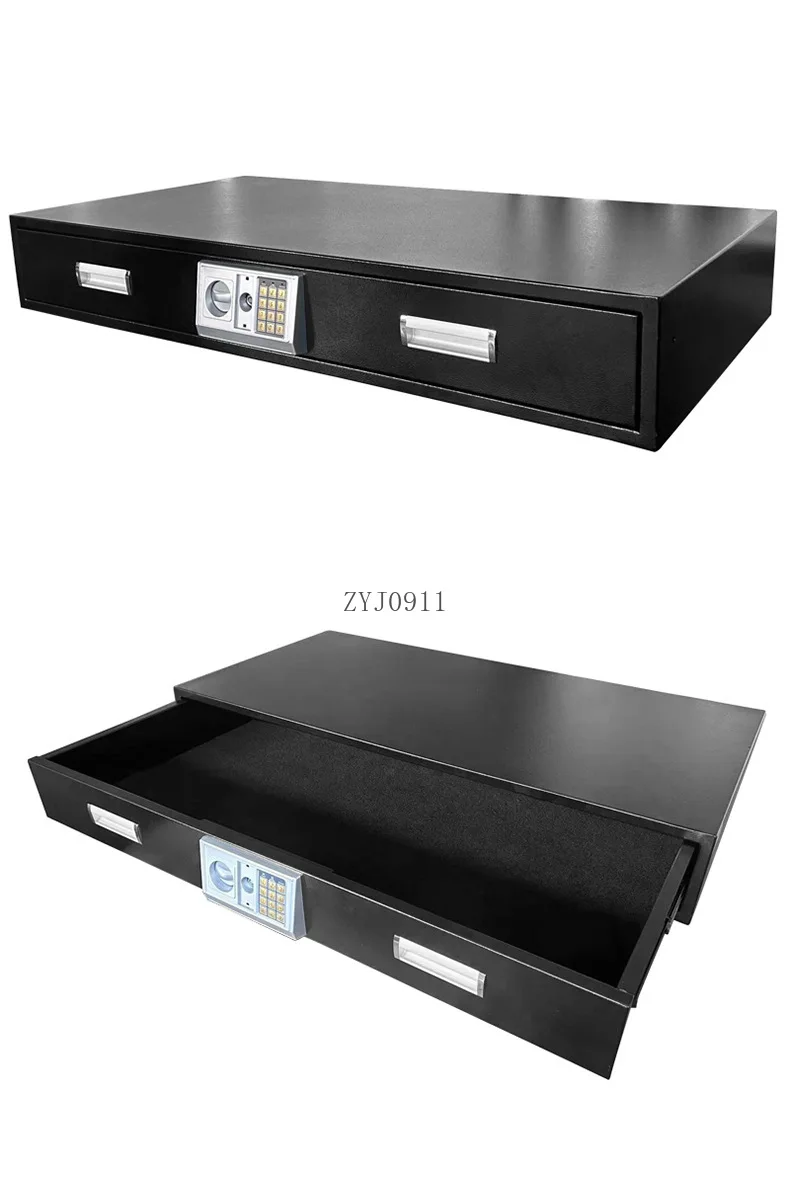 Прочный безопасный скрытый сейф для семейных сейфов под кроватью с электрическим замком