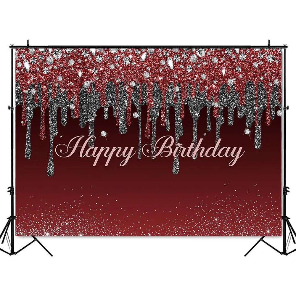 خلفية الصورة مع الماس ، خلفية حفلة عيد ميلاد ، الدعائم الصورة ، الفضة معان ، 30 ، 40 ، 50 ، 60