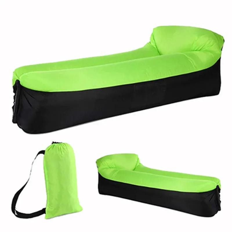 Airsofa Laybag Recliner Inflatable Couch Lounger Camping Air Mattress Sofa Beach Sleeping Lazy Bag