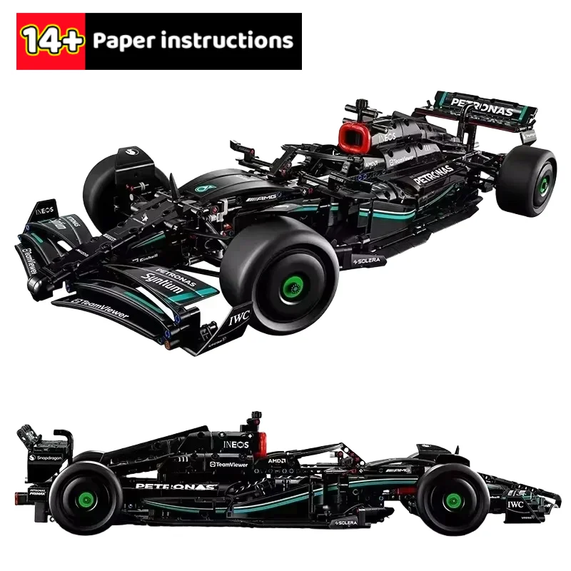 1642 pçs conjunto de blocos de construção de corrida 42171 adulto e crianças diy modelo mecânico kit de construção, educação de engenharia brinquedo presente