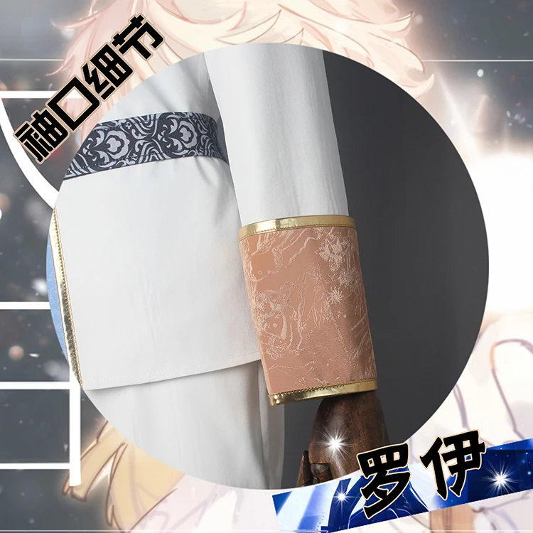 بدلة لعبة COS-HoHo Vtuber Nijisanji Roi زي تنكري رائع وسيم أزياء الهالوين كرنفال حفلة لعب الأدوار