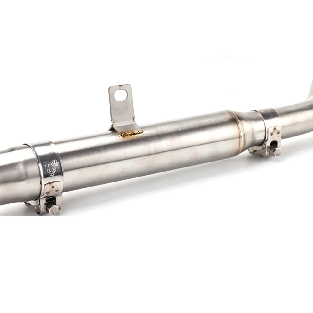 Für CFMOTO 250NK 300NK 250SR 300SR 300SS Auspuffsysteme Auspuffrohre Motorrad-Auspuffkrümmer Mittelrohr – Detail 4