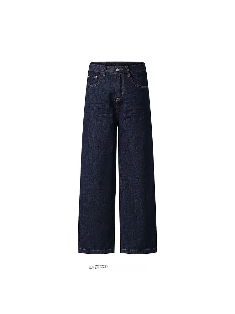 

Loose Straight Leg Jeans High Street Chic Summer Jeans from Youth Faion Casual Long Pants for Teens All Seasons