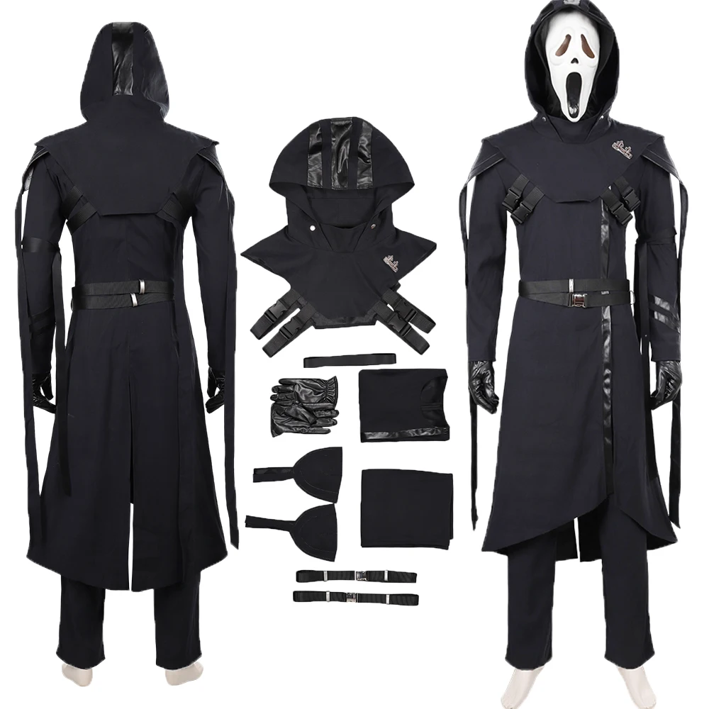 Cos Danny Johnson Cosplay Jed Olsen Serial Killer Costume Outfits Pants Coat For Adult Men Roleplay Halloween Carnival Suit