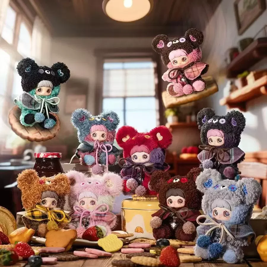 

Новая оригинальная серия Maymei Tiny Bear Cookie: коллекционная игрушка-сюрприз в закрытой упаковке, милый трендовый кукольный сувенир, подвеска для сумки, подарок для девочек, детские игрушки