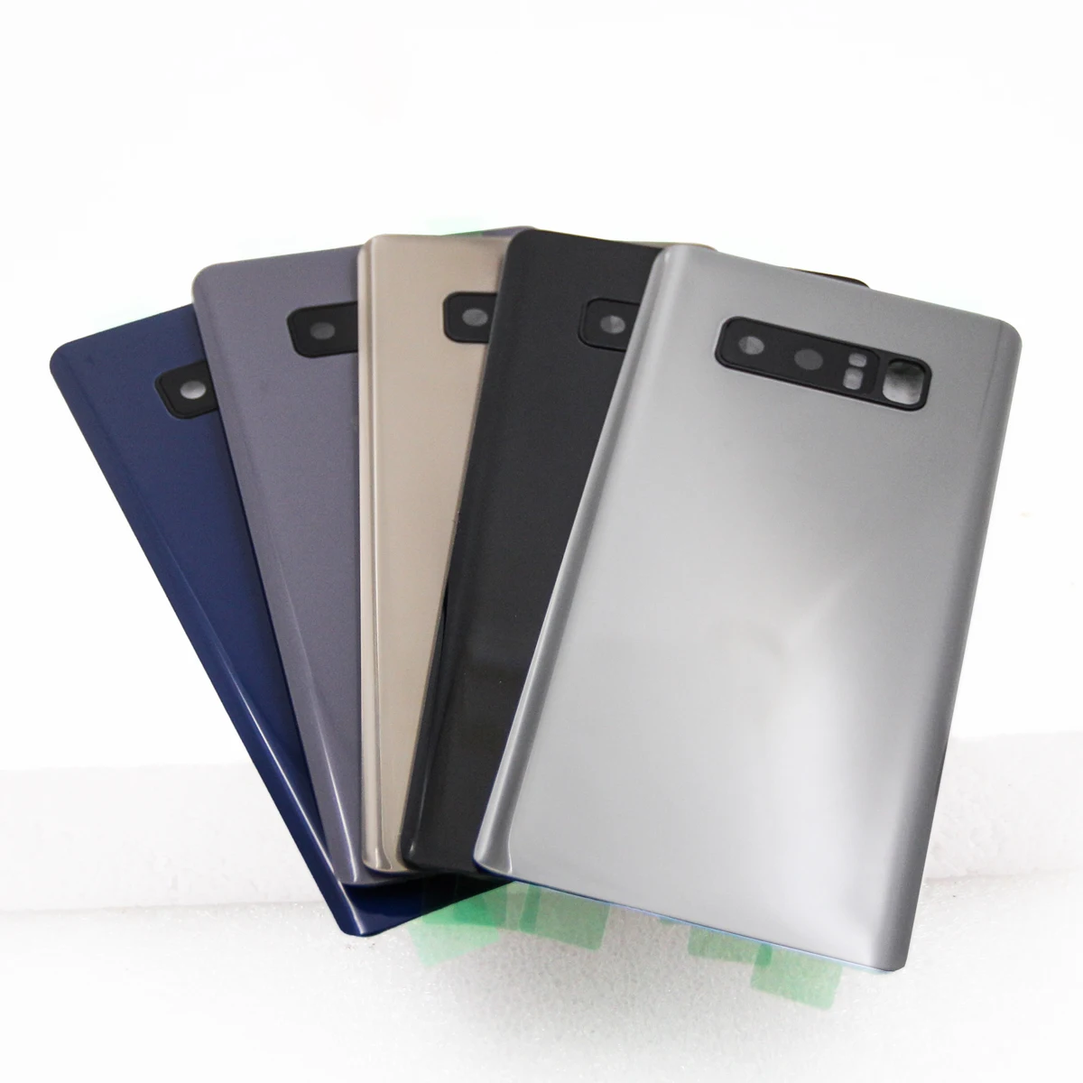 Back Cover for Samsung Galaxy Note 8 N950 N950F N9500 Back Door Replacement Hard Battery Case Rear Housing Cover with Adhesive
