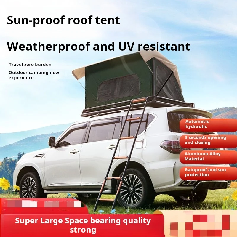 HANCHI Car Roof Tent For SUV Off-road Outdoor Camping Oxford Cloth Thickened Waterproof Windproof Modification Car Tent