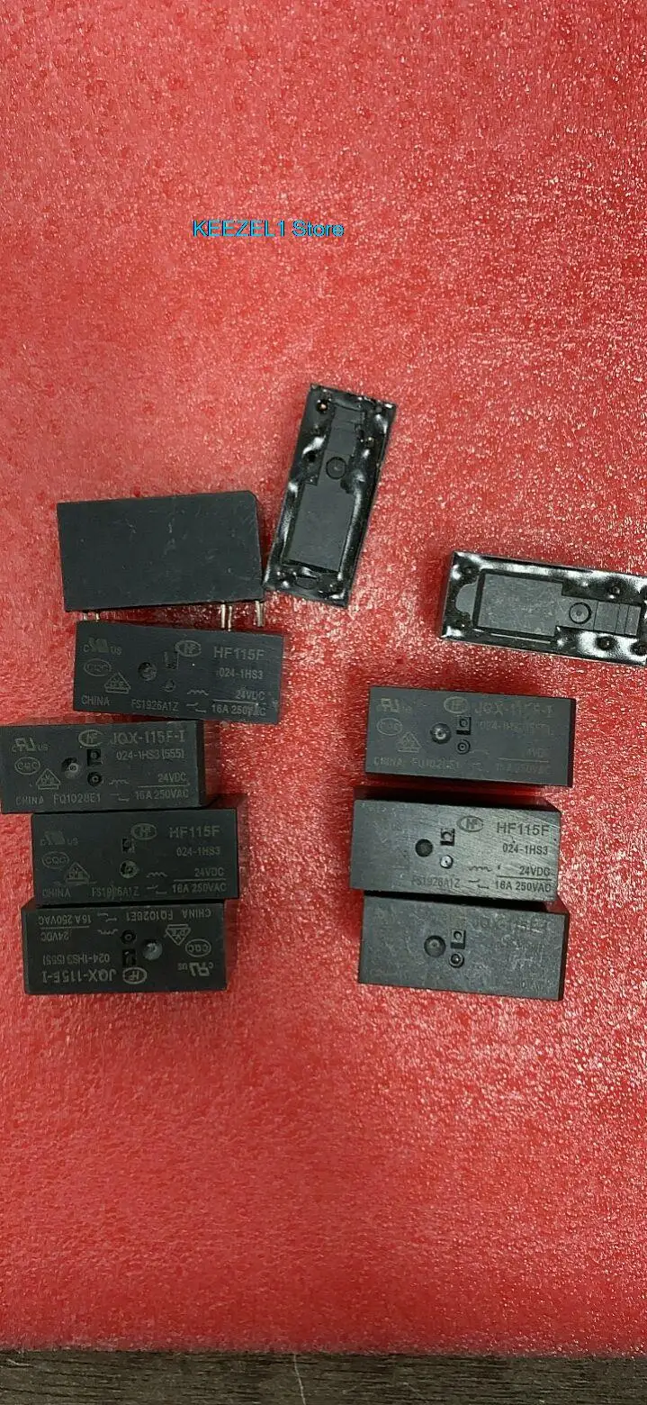 Selling new original  relay BE24-1 a - H - S - 24 v 16 a 24 VDC / 6 feet  Free shipping   BE24-1A-H-S-24V=HF115F 024-1HS3