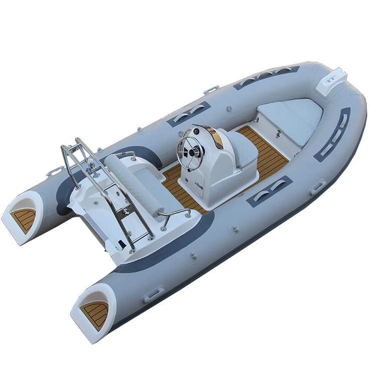 CE Zodiac Yacht Luxury RIB Boat Inflatable Hypalon Shipping Boats Fishing RIB 390 Boat for Sale with Outboard Motor