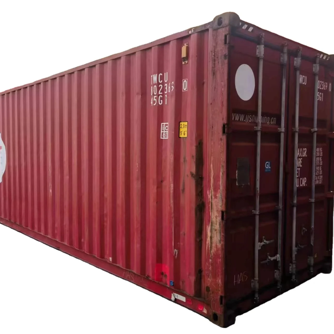 

High Quality New and Used 40HC/40HQ High Cube Steel Shipping Containers 20 Foot Dry Storage Container