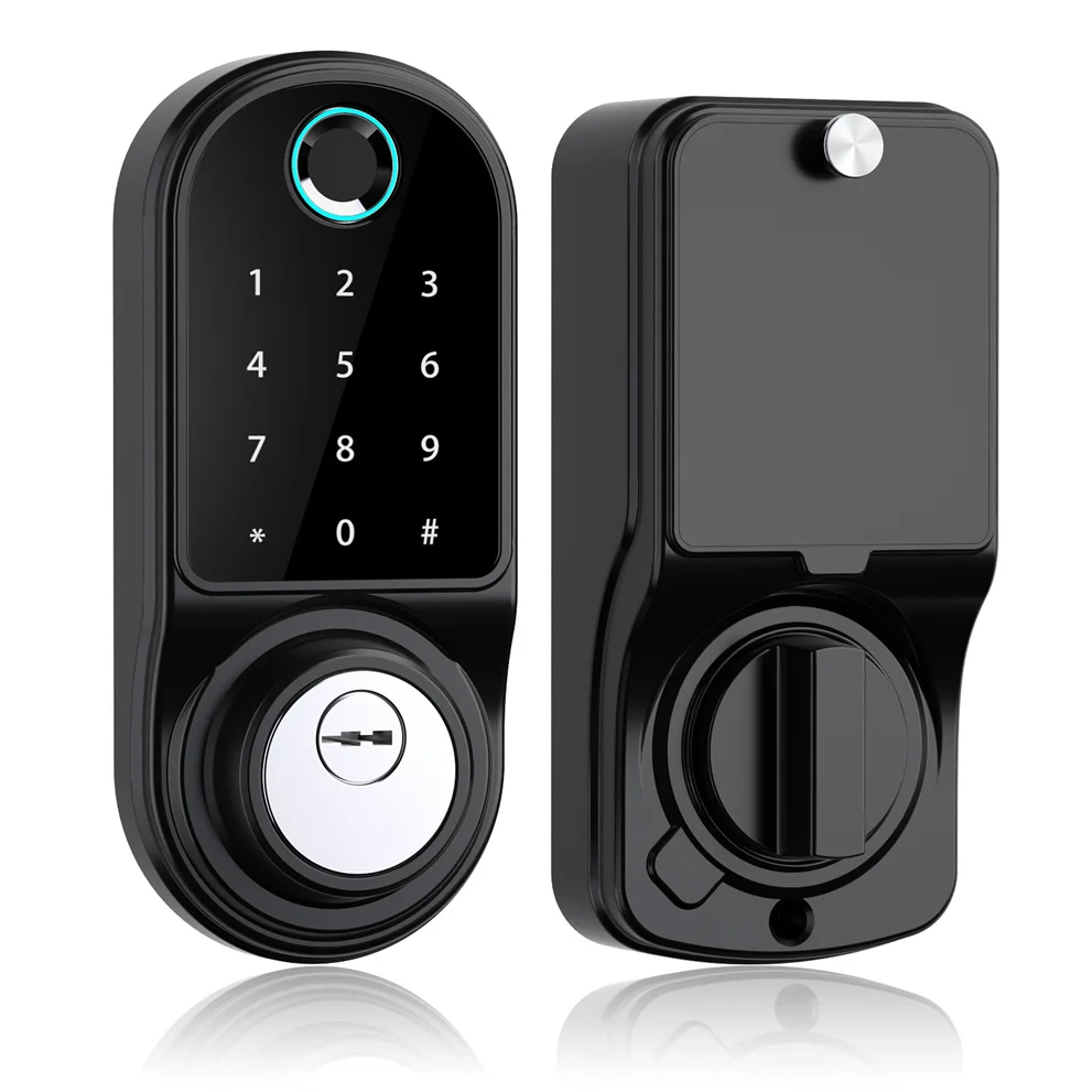 

Key Free Smart Door Lock Digital Handle Hotel Lock IP54 Level Waterproof Door Lock