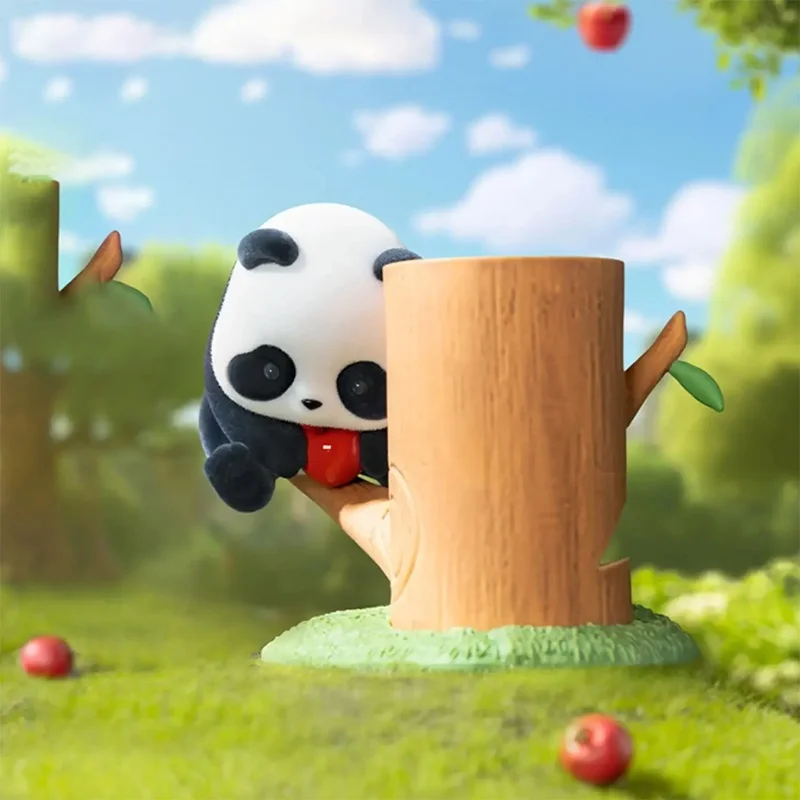 

В наличии, оригинальная 52 игрушки, панда, рулет, панда, фруктовое дерево, серия, слепая коробка, загадочная коробка, игрушки, кавайная аниме-фигурка, мультяшная модель