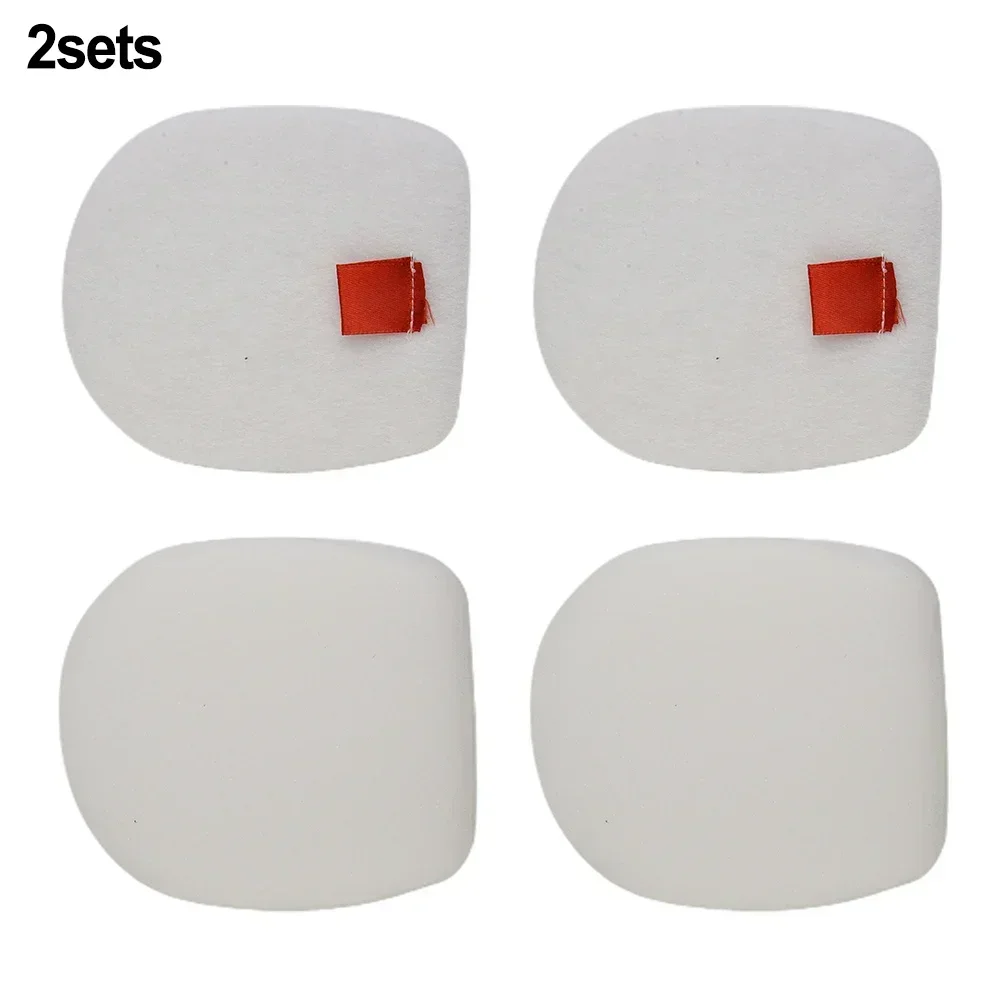 

4pcs Foam Felt Filters Fit For IC300 IZ201UK IZ201UKTDB IZ201ME IZ251UK IZ251UKT IZ251UKTDB IZD260CN Anti Hair Wrap Cordless