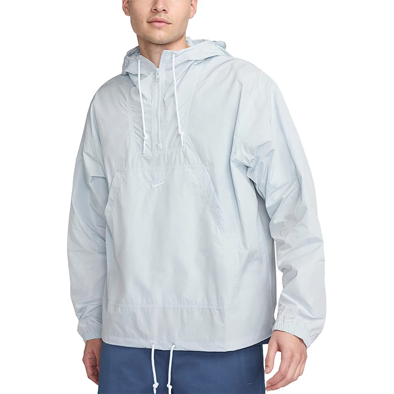 نايك حقيقية جديدة للرجال عارضة الرياضة نصف البريدي مقنعين البلوز FN3893-043 #5