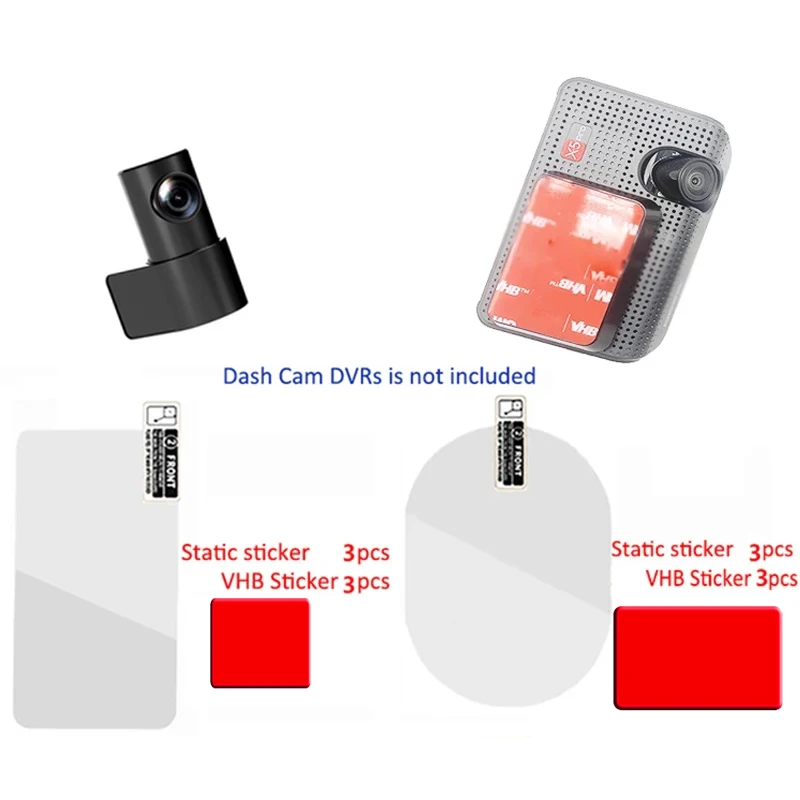 for DDPAI X5 PRO Accessory Set Static Sticker Glue Removal Installation Tool Tilting Tool For DDPAI Dash Cam X5 VHB Sticker