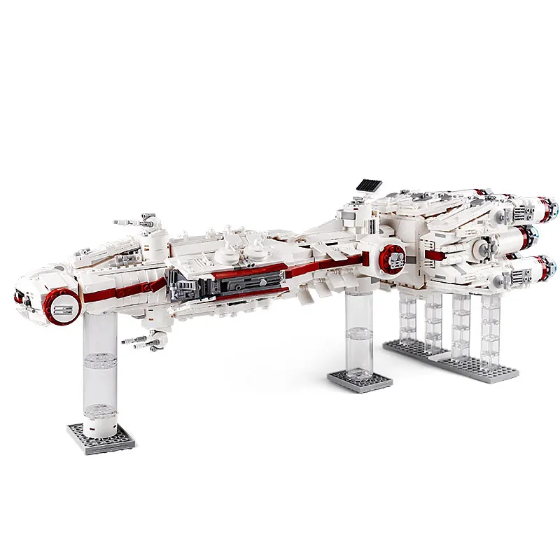 New 21003 Star Plan Toys MOC-10308 Blockade Runner Building Block Assembly Tantive IV Building Brick Set Kids Christmas Gift