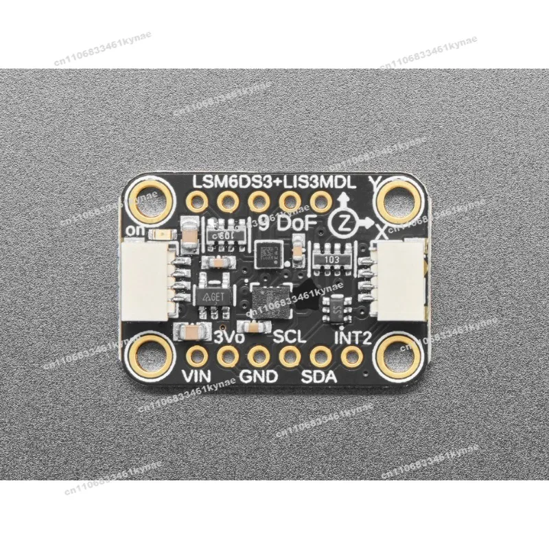 Suitable for 5543 LSM6DS3TR-C+LIS3MDL-Precision 9DoF IMU-STEMMA QT 9 Axis