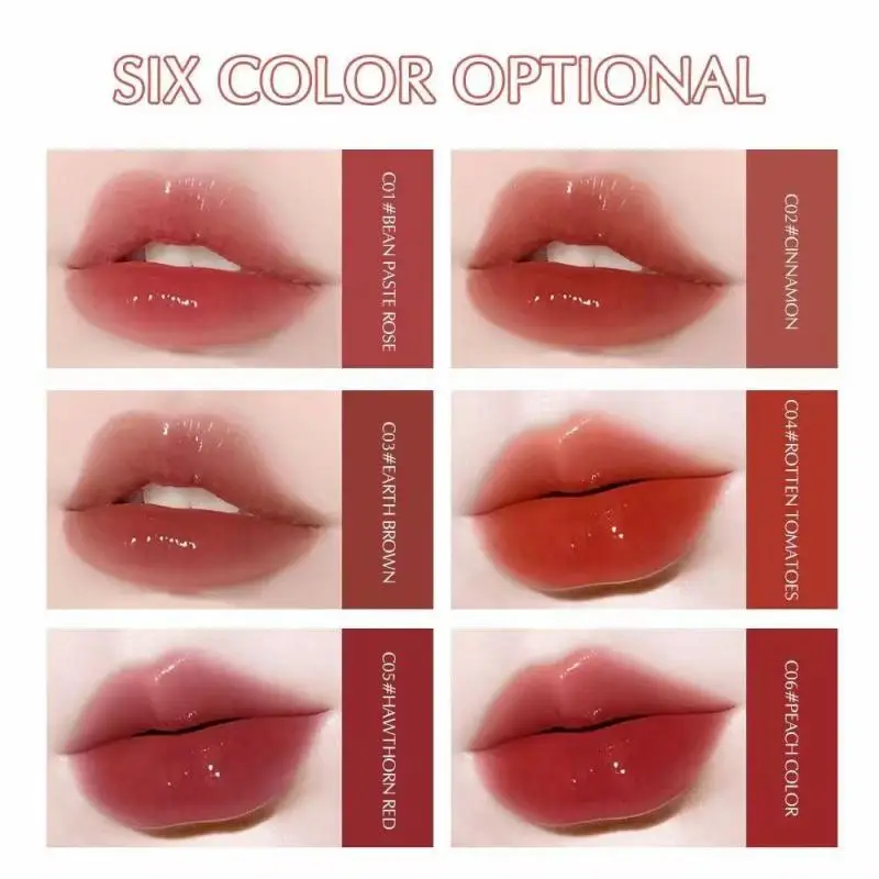 1pcs Lip Gloss Waterproof Long Lasting Sexy Velvet Liquid Lipstick Lip Makeup Women Beauty Red Nonstick Cup Cosmetic New