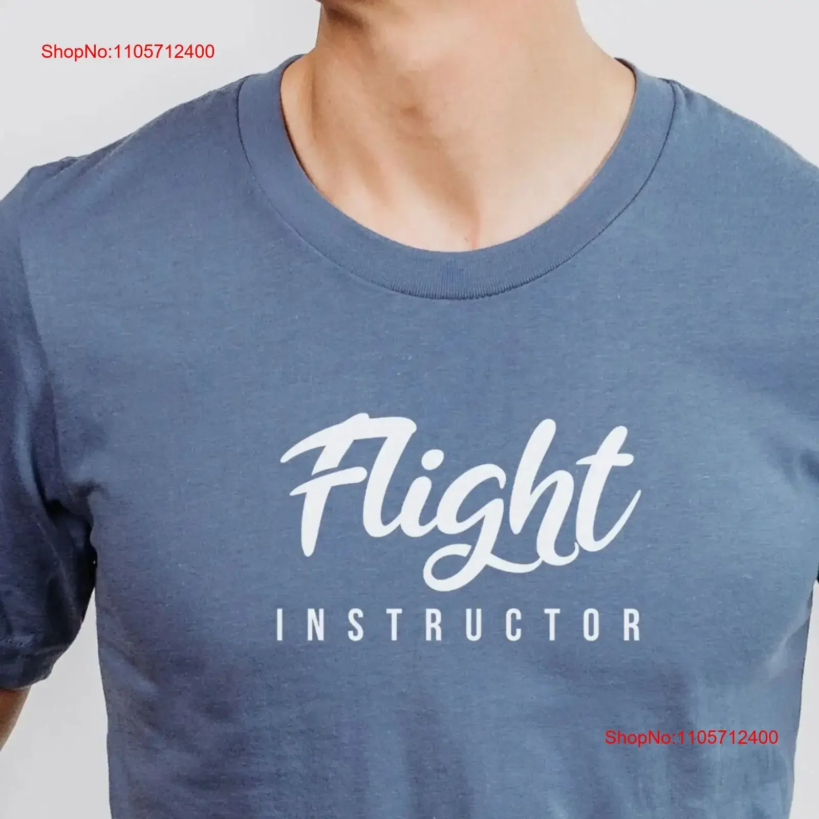 Flight Instructor T Shirt for Pilot Trendy Cute General Aviation Female Airplane vintage Washed homme Stylish Breathable