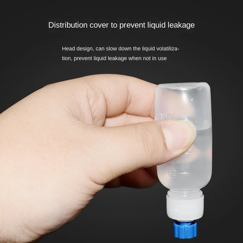 30Ml Industrial Point Bottle with Needle Washing Board Water Flux Bottle Pigment Tip Set